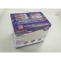 탈착식급여통 피딩컵 EQ1 (6*6 직경 높이)- 하부망 별도구매 부착시 브라인쉬림프 급여가능, EQ1+하부망 0.24 브라인빠른급여망