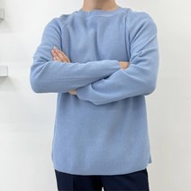 부드러운 느낌 하찌니 파스텔톤 니트티셔츠