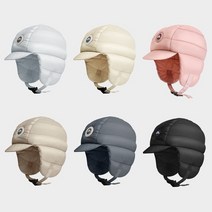 패딩 모자 방수 방한 남여공용 스키장 귀달이모자 겨울 캠핑