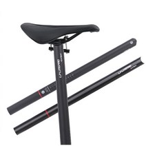 Litepro 카본싯포스트 시트포스트 33.9mm 싯포스트 미니벨로 브롬톤 버디, 검정무광