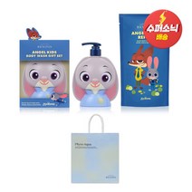 비욘드 엔젤 키즈 바디 워시 기획(주토피아 에디션)500ml 리필 증정, 5개