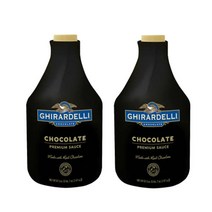 Ghirardelli 기라델리 초콜릿 소스 2.47kg x2 Chocolate Flavored Sauce Chocolate, 2개