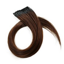 프리티레이디 스킬땋기 인모붙임머리 48cm(18인치) 100가닥 숱추가용 부분가발, 1개, #3
