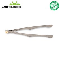 AMG캠핑 에이엠지티타늄 티탄 집게 20CM 캠핑용품 백패킹 등산용품 AMG TITANIUM, 단품