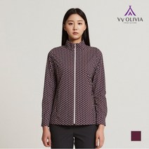 올리비아로렌 레저티브 패턴 점퍼 VVCCLWF7411