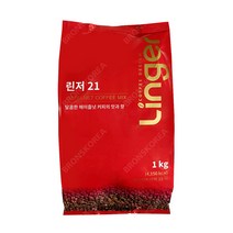 린저21 헤이즐넛 1kg 1개 블랙커피 인스턴트커피 노프림
