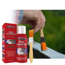 철분제거제 휠철분제거제 자동차철분제거제 녹방지 컨버터 100ML 수성 자동차 용 섀시 프라이머 금속, 02 with brush