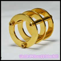 진공관 앰프 인티앰프 가드 보호 커버 12ax7 12at7 ecc83 6922 5687 hifi 빈티지 오디오 amp diy goldamp 로듐 도금 1pc, 금