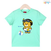 뉴욕꼬맹이 B패밀리 반팔티(NY) Y073