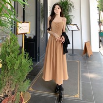 원피스여름 롱 나시 슬림 원피스