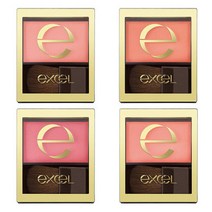 엑셀 스키니 리치 섀도우 SR02 리얼브라운 excel, 엑셀 스키니 리치 치크 4색 볼터
