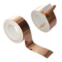 전도성 구리 테이프 동박 동테이프 민달팽이 밥그릇 퇴치, 폭3mm X 길이20M