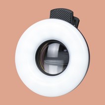 아이폰 호환카메라렌즈 매크로 렌즈 LED 범용 플래시 스마트 폰 휴대용 라이트 클립 15X 필 링 셀카 라이브 램프 카메라, [02] Blacklight 15X macro