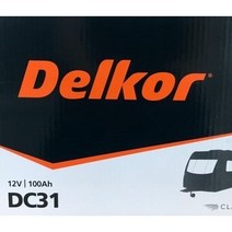델코 DC 31 100Ah 캠핑카 딥사이클밧데리 산업용 레저용 카라반, DC31  100Ah, 폐배터리반납안함