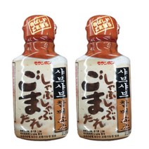 모란봉 샤브샤브 참깨소스 225g x 2개 일본음식 식자재 일식소스, 1개