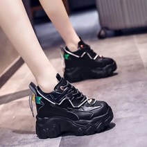 [PINK LITCHI]여성 패션 키높이 신발 웨지힐 운동화 Qq413LTT414SG04