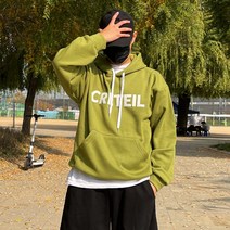 후디보이 / 후디보이 크레테유 후드티 오버핏 빅사이즈 루즈핏 커플 기모 티셔츠 남자 여자 남여공용