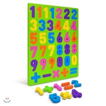 EVA자석. 3: 숫자, 숫자 31p + 연산 기호 5p, 1세트, 36피스