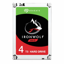 씨게이트 아이언울프 HDD NAS용 하드디스크 4TB ST4000VN006 5400RPM, ST4000VN006(4TB)