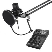 아리스노보 4채널 USB 오디오 인터페이스 UMB-MIX4 오디오믹서, MIX4_260접이식(260+KH38+PF02)