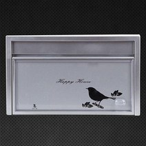고급형 우편함 실버 주택 촌집 인테리어 POST, 상세페이지 참조