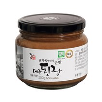 상촌식품 권기옥명인 메주 웃말된장 500g(파우치), 단품