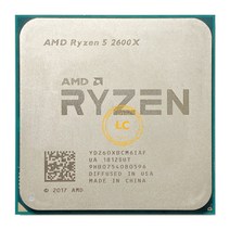 CPU AMDRyzen 5 2600X R5 3.6 GHz 6 코어 12 스레드 CPU 프로세서 YD260XBCM6IAF 소켓 AM4 라이젠 중고 씨, 한개옵션0