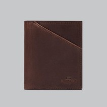 소가죽 데일리 심플 중년 남성 중지갑 미니멀지갑