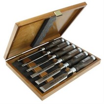 나렉스 6PCS 목공끌 세트 No.853099, 1세트