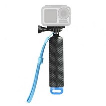 다이빙 수중 부력 셀카 스틱 막대 휴대용 핸드 헬드 짐벌 안정제 서핑 dji osmo 액션 카메라 셀카 스틱, 푸른