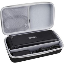 북스캐너 셀프 비파괴 전공 책 북 pdf 스캔Aproca 하드 캐리 여행용 보관 케이스 Epson Workforce ES-300W, 한개옵션0