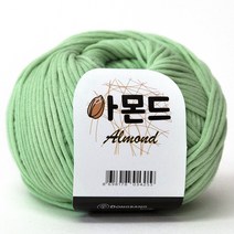 아몬드 뜨개실 코마면 튜브사 면사 가방 의류 인형 만들기 소품실 아기실 패브릭얀 코바늘실, 37.에메랄드