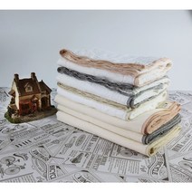 수니리빙 강화도 무형광 3겹 소창수건(6번 박음질로 만든 100% 강화순면) 1장, 세탁안함 살구색