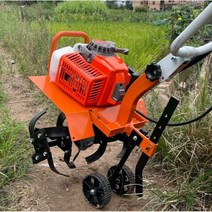 미니 경운기 로타리 텃밭 관리기 경작 기계 6마력, (6마력) + 느슨한 흙 + 도랑 + 갈퀴