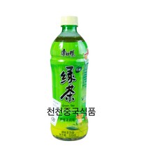 [천천중국식품]캉스푸 저당 그린티 음료수 500ml, 12개