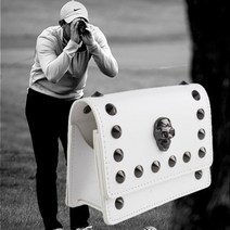 벨트삽입형 클립 SKULL 골프거리측정기 고급케이, 상세페이지 참조