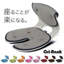 자세 교정 의자[ OriBack Chair 올리백 의자 ][자세 트레이닝 의자 올리백 Ori-Back 고양이 등 교정 골반 요통 대책 요통 쿠션 사무실 골반 쿠션 자세 고양이 등