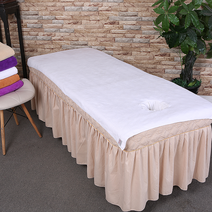 미용실전용 타올 미용샵침대 목욕타월 안마 발맛사지 용품 대전 구멍이있다 .침대시트 깔기침대 큰, T20-투명 화이트색 슈퍼두꺼운천달림 홀, C06-150x200cm