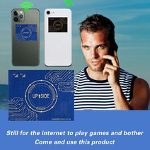 휴대폰 신호 증폭기 안테나 스티커 부스터 5Pcs 스마트 폰 신호 향상 스티커 휴대 전화 부스터 모바일 안테나 증폭기 액세서리, [07] 2 PCS Black