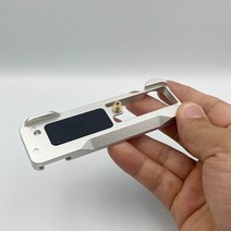 삼각대 플레이트 퀵릴리즈 퀵슈 L수직 퀵 릴리스 플레이트 QR 카메라 홀더 브래킷 소니 ZV1 zv-1 Arca-Swis, 03 WHITE