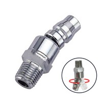 [세신철물점] 스위블카플러 조인트카플러 카플링 카플러 에어공구 호스꼬임방지용카플러, 1개