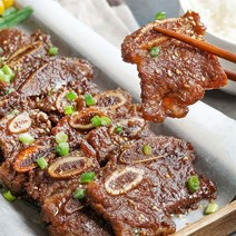 미국산 초이스등급 양념 LA 소갈비 1kg x 3팩 (총 3kg), 단품