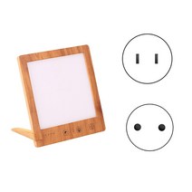 라이트 테라피 빛 치료 램프 LED 슬픈 계절 정서 장애 타이머 터치 제어 야간, 2.US