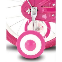 (바이크7) 삼천리 어린이 자전거 환봉형 보조 바퀴, 보조바퀴 - 18 핑크