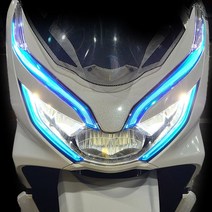 2021 혼다 PCX125 라이트필름 스티커 PCX 21년 튜닝용품 2022년, 더 뉴 PCX(18~20년식), 골드(카멜레온)