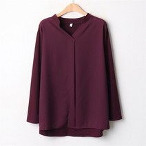 JRY998556아이우먼 빅사이즈 MNA857M009 깔끔트임넥루즈셔츠