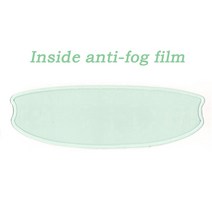헬멧 오토바이 액세서리 Anti-fog 방수 나노 코팅 스티커 필름 심슨 철 전사 Pinlock Ls2, 04 anti-fog film 2