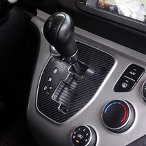 기아 레이 카본데칼스티커 기어 콘솔 윈도우 필러 패널, 01. 블랙카본(무광), D TYPE (도어손잡이 패널)