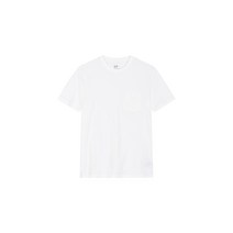 갭 [GAP Adults 갭] [남성] 숏 슬리브 코튼 포켓 티셔츠_화이트 5113126104 873729