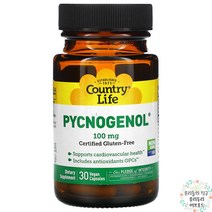컨트리 라이프 프랑스산 해양 소나무 피코노젤 100mg 베지캡슐 1병, 상품, 1개